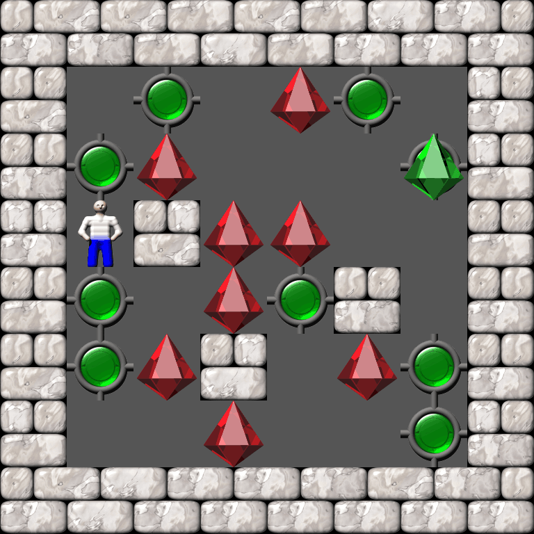 Sokoban More Bugs collections level 85